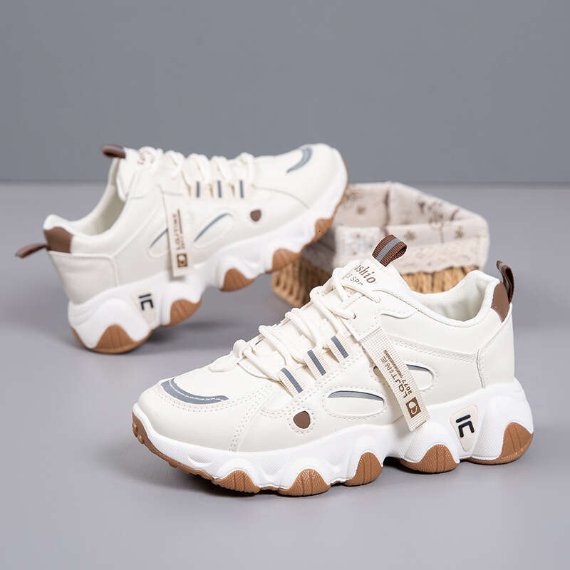 2025 New Spring and Autumn Chic Designer Shoe Women's Soft Sole Wear-Resistant Lightweight Non-Slip Casual Sports Shoes