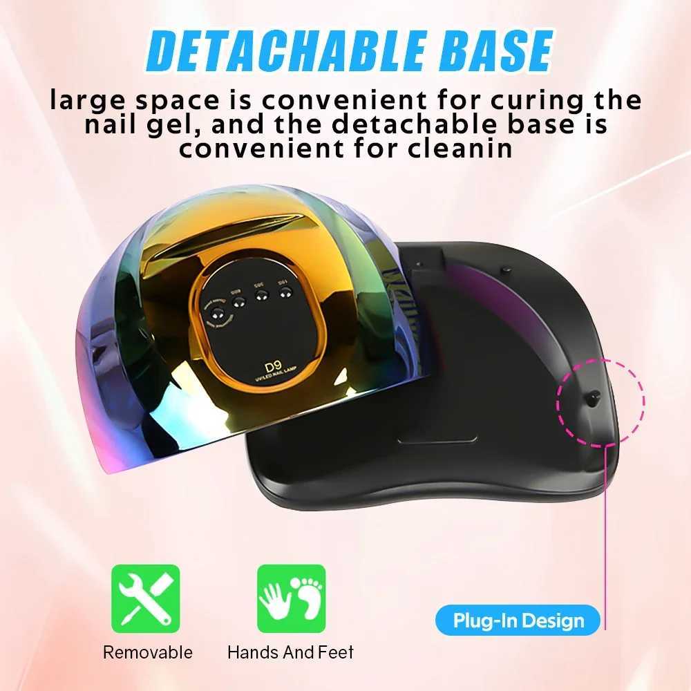 57 LEDs Nail Drying Lamp UV LED Lamp for nails 114W Nail Dryer with 4 Timer Settings Manicure Lamp UV Light Cabin Nail Tools J251117