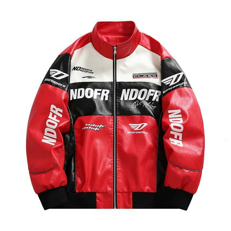 Outdoor Highquality Fashionable Handsome Men Imitation Leather Jacket Comfortable Versatile Windproof Winter Breathable JacketT251029