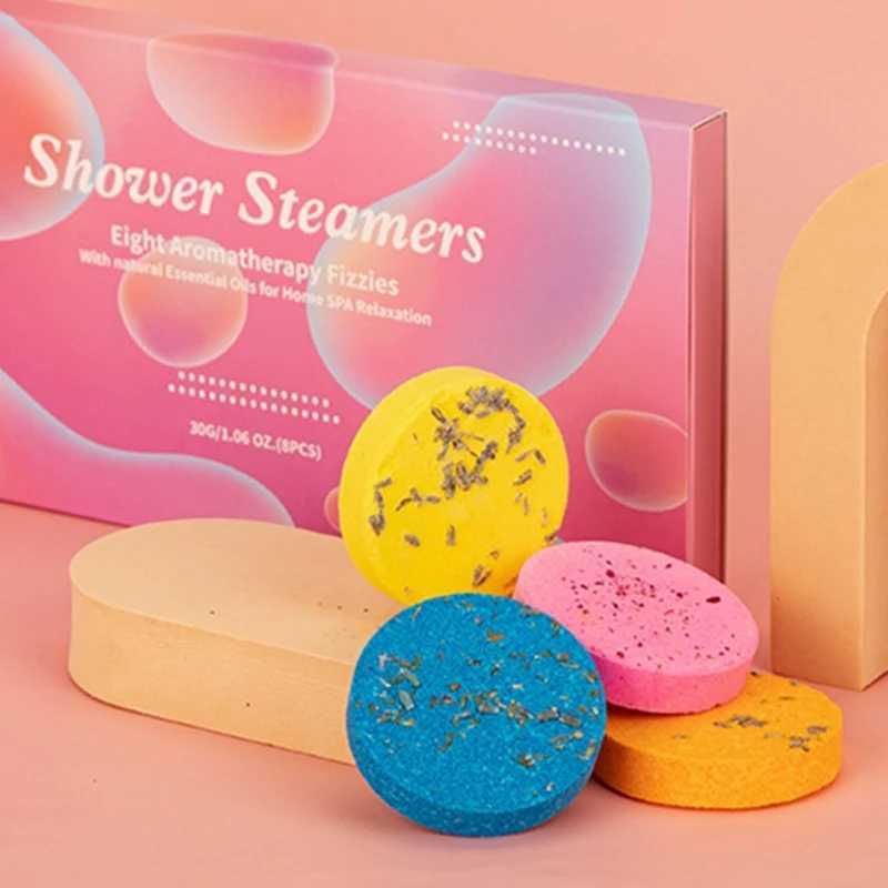 6Pack Aromatherapy Shower Steamers Shower Steamers Nighttime Shower Tablets Bath Bomb Gifts For Women Stress Relief Rose L251029