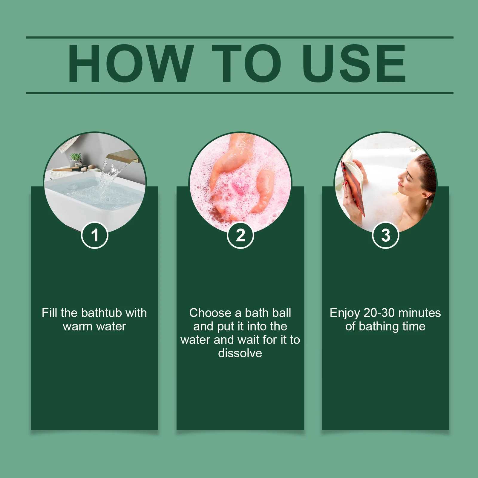 OceAura Christmas Bath Bombs Gift Set Aromatherapy Relax Stress Exfoliating Moisturize Shower Cleaner Handmade Bath Salt Ball L251029