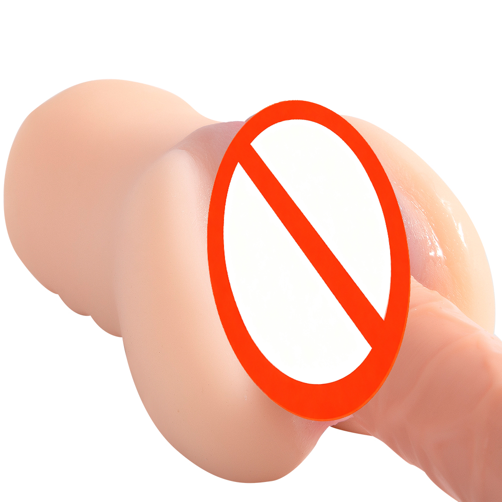 3 in 1 Pocket Pussy Male Masturbator - 3D Realistic Textured Tight Anus & Real Mouth, Blowjob Stroker for Penis Stimulation, Adult Sex Toy for Men