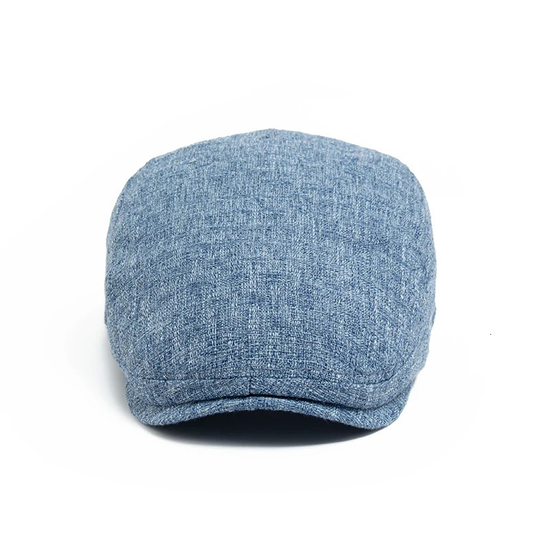 Summer Thin Double Breasted Beret Fashion Men Vintage Visor Flat Cap Women Hat Berets For Casual Unisex Boina 251013