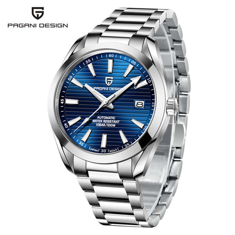 pagani design new fashion casual stainless steel calendar mens automatic mechanical watch pd1688