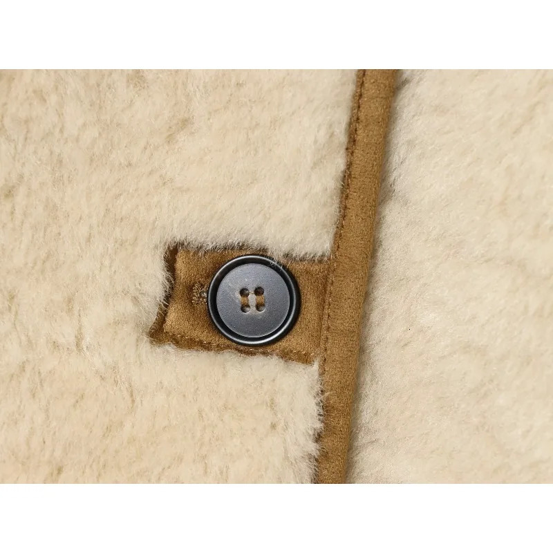 CharmChant Reversible Shearling Jacket for Women Leather Jackets Fashion Winter 2025 Coat Female in Coats Warm Outerwears 251029