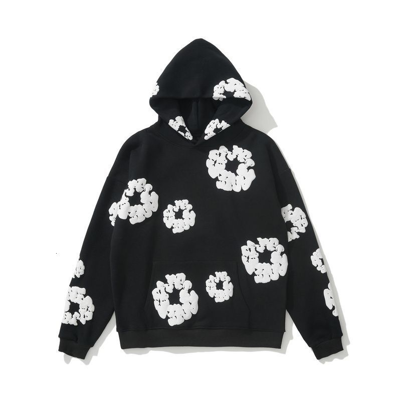 New designer fashion brand hooded women's sportswear plus size loose American style lazy retro autumn and winter couple jacket hoodie