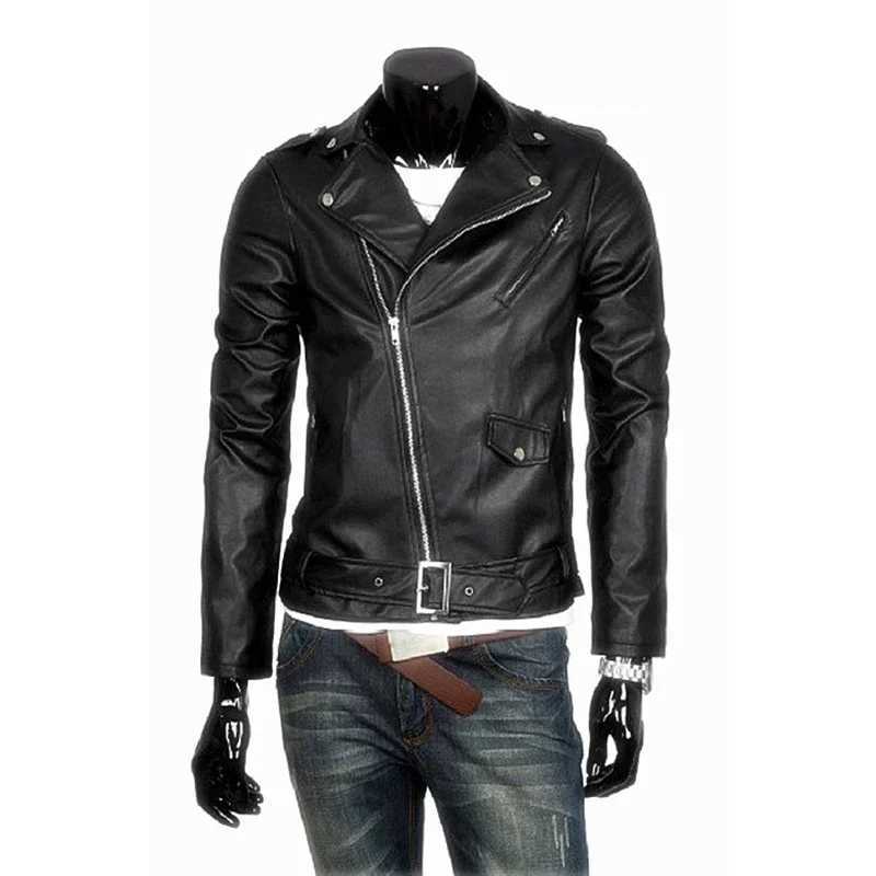 Mrmt 2025 Brand New Mens Leather Jacket Men Jackets Overcoat For Male Outer Wear Man Leather Coat Clothing GarmentT251029