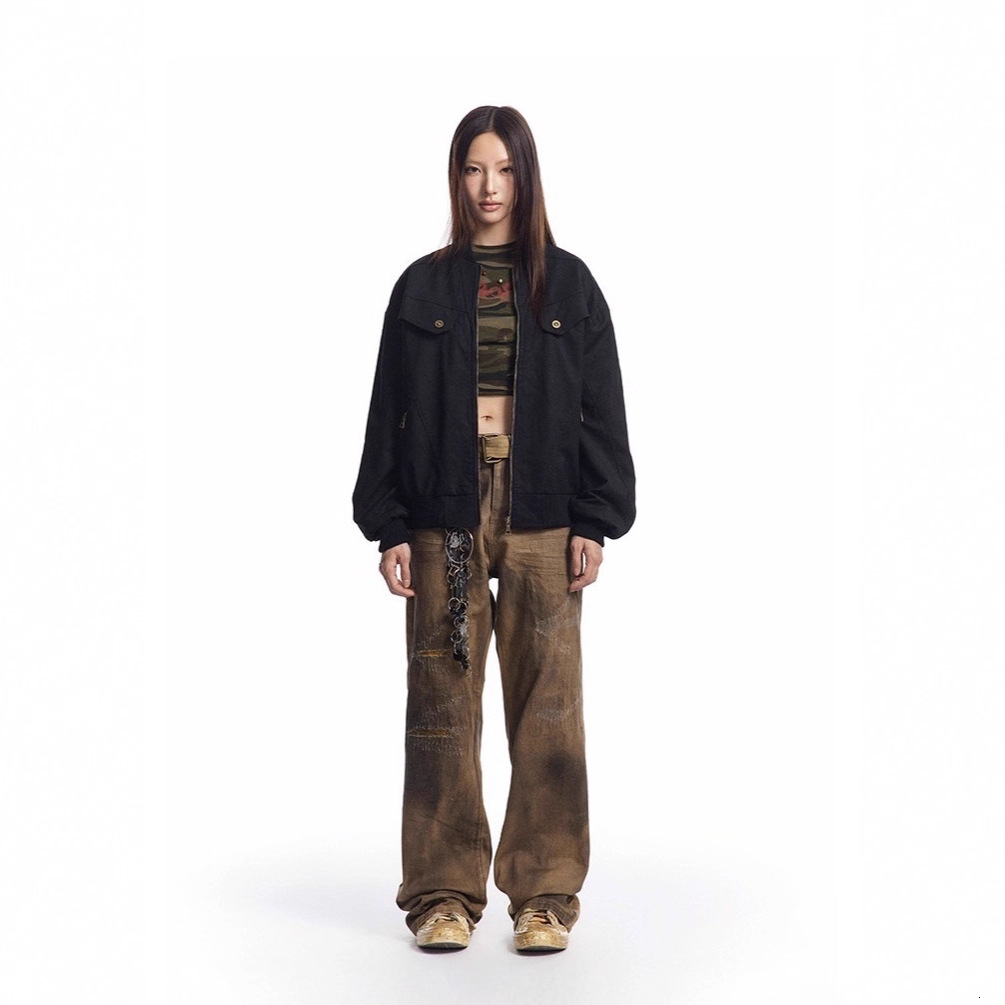 2025 American Style Workwear Jacket For Men Spring And Designer Jacket Autumn Casual Loose Vintage Coat Men's Trendy Brand