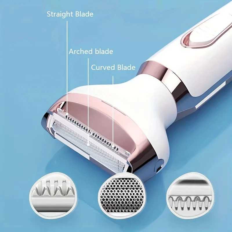 4 In 1 Electric Lady Shaver Body Hair Removal Epilator Painless Cordless Trimmer Razor Gifts For Women J251117