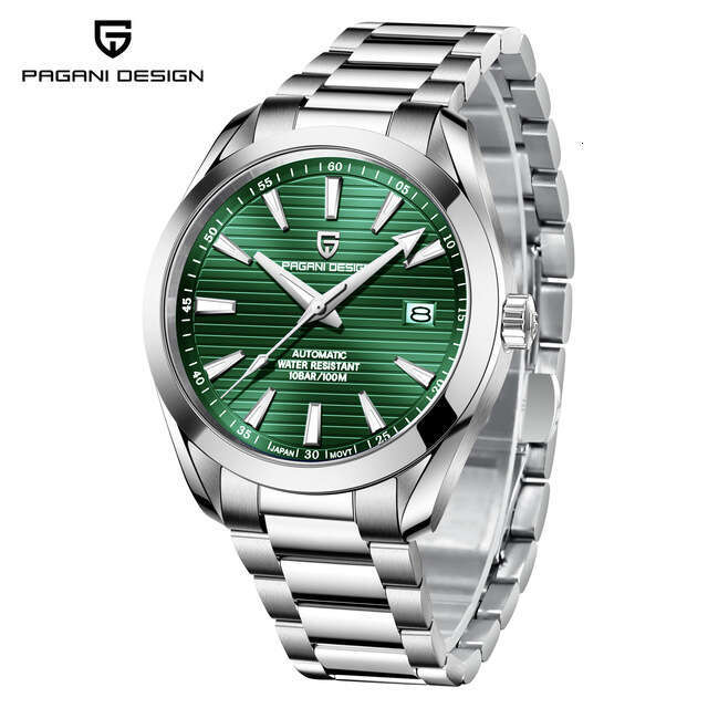 pagani design new fashion casual stainless steel calendar mens automatic mechanical watch pd1688