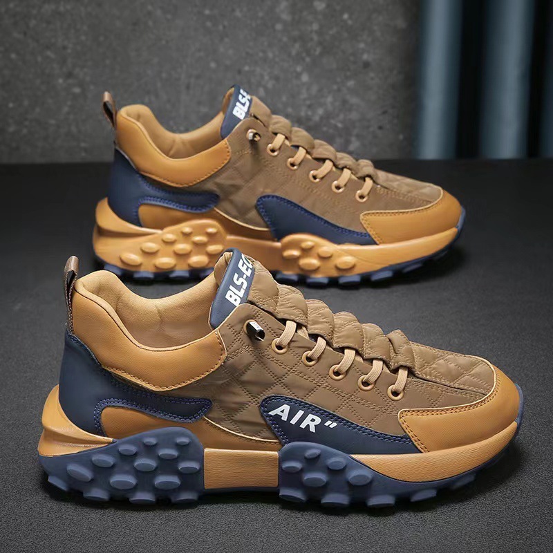 Free Shipping design Men Shoes Korean Fashion Sneakers Breathable Thick Sole Sport Shoes