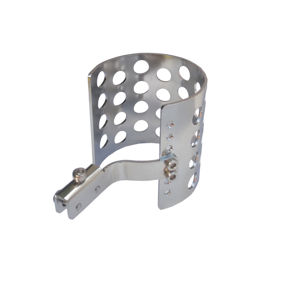 Tiodw Housing/Coil Guard 304 Stainless Steel Heat Shield with Adjustable Height of Fixed Handle Compatible with Most Driven Housings