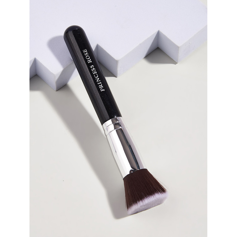 hotselling wooden handle flattop softbristle loose powder brush one brush for multiple uses foundation brush blush brush bb cream brush