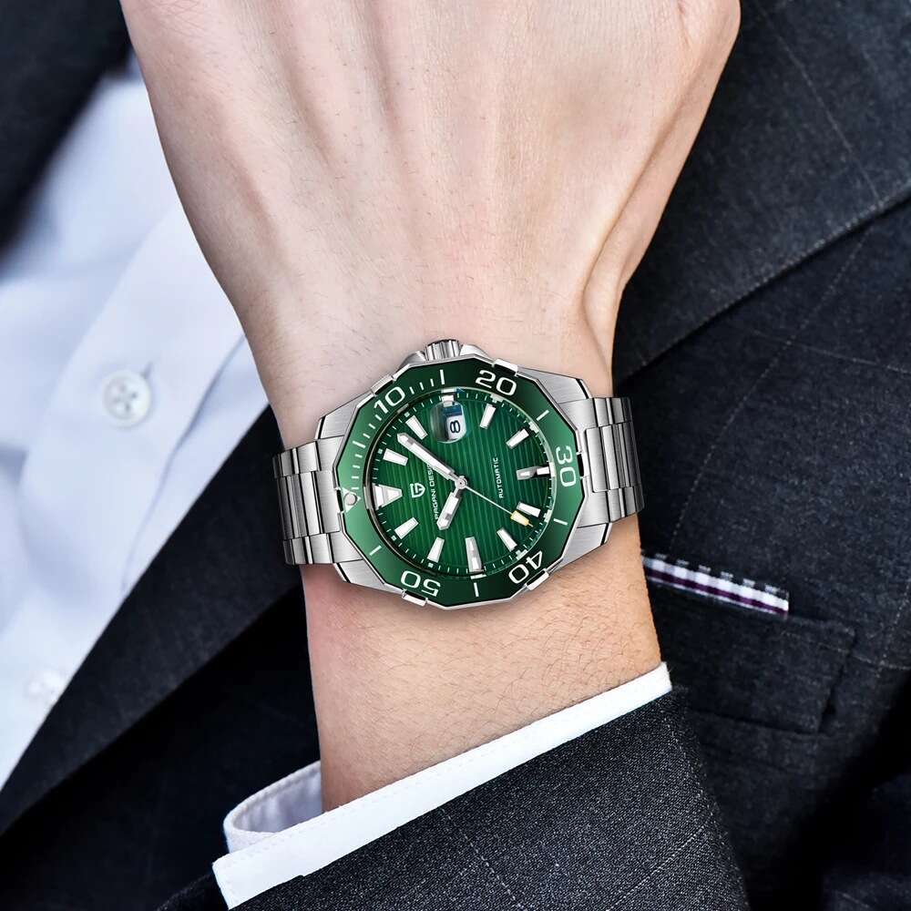 PAGANI DESIGN New Rotatable Digital Dial Luminous Calendar Inspirational Men's Mechanical Watch PD-1617