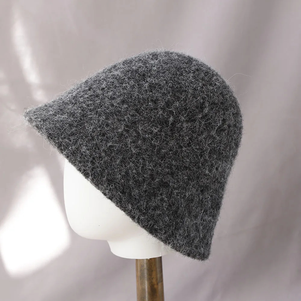 2025 Autumn Winter Wool Bucket Hat Women Fashion Vintage Fisherman Hats Versatile Cap Spring Felt Hat 6 Colors Foldable hat 251029