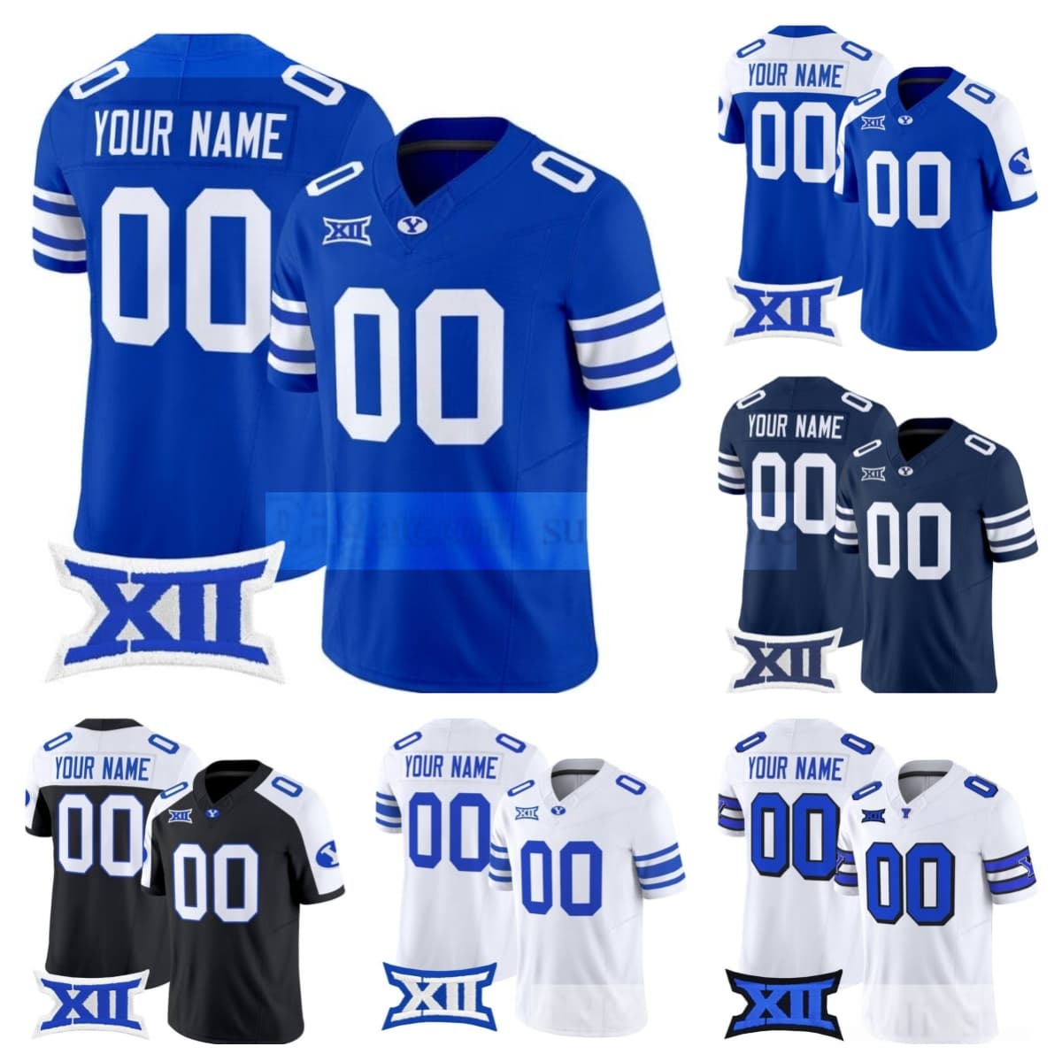 Men S-4XL Cougars Jersey Football 11 Faletau Satuala 47 Bear Bachmeier 4 LJ Martin 5 Cody Hagen 30 Sione Moa 11 Parker Kingston 2 Chase Roberts 20 Carsen Ryan Stitched