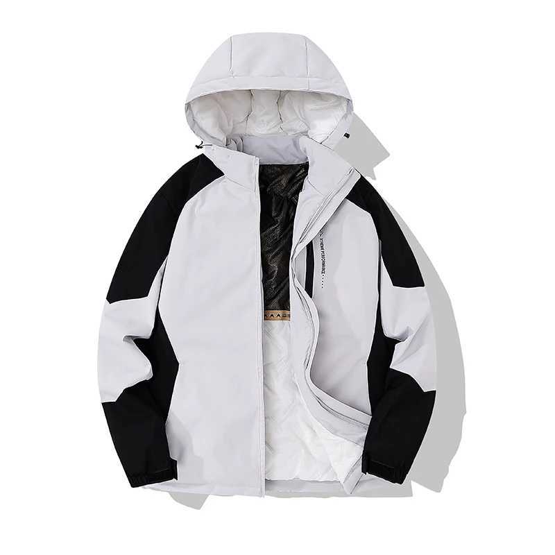 Outdoor Hiking Camping Fashion Trend Couple Jacket Comfortable Versatile Highquality Windproof Breathable and Warm Jacket J251029