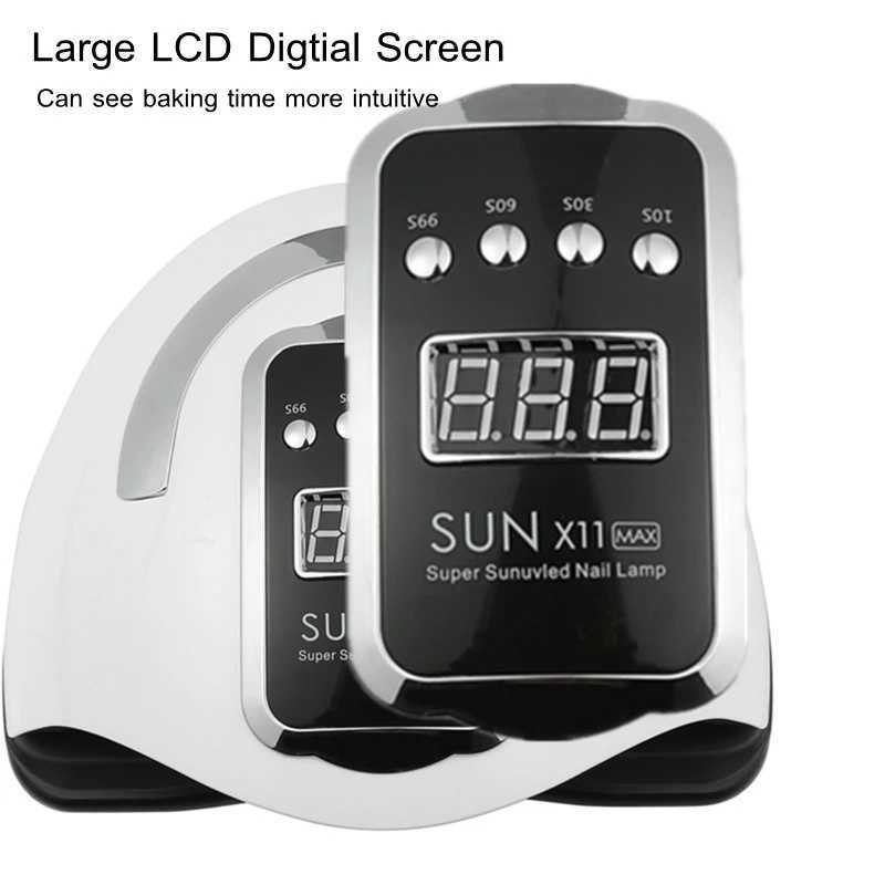 Large Space UV Nail Lamp For Both Hands With Smart Sensor X11 Gel Nail Light For Quick Drying And Curing Gel Polish At Home J251115
