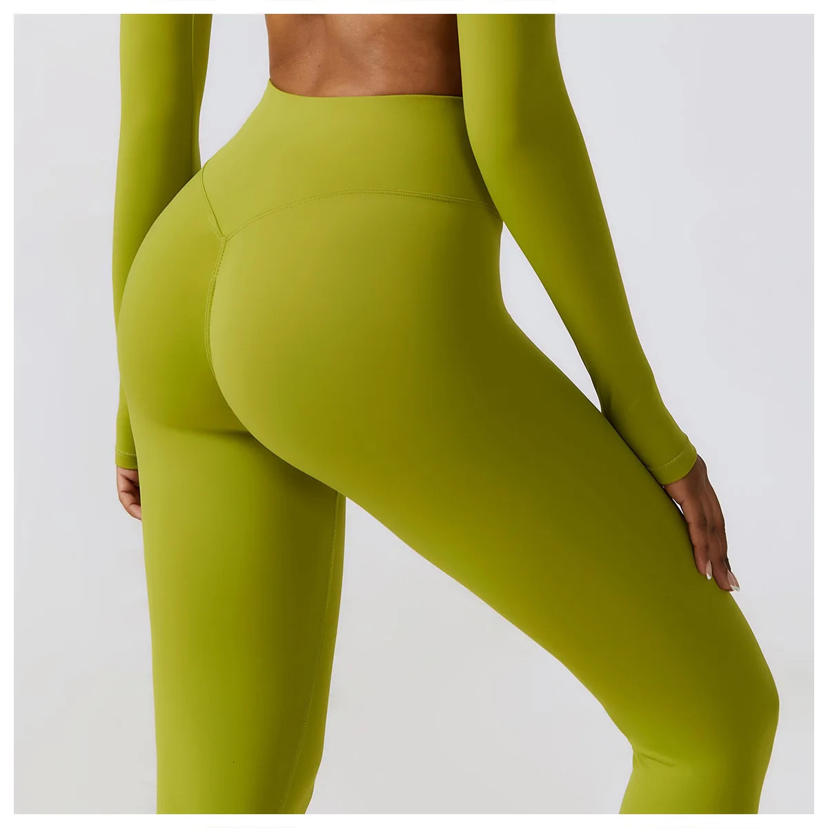 Butt Lifting Running Leggings Women High Waist QuickDry Naked Feel Yoga Pants Tummy Control Outdoor Workout Tights for Gym 251029