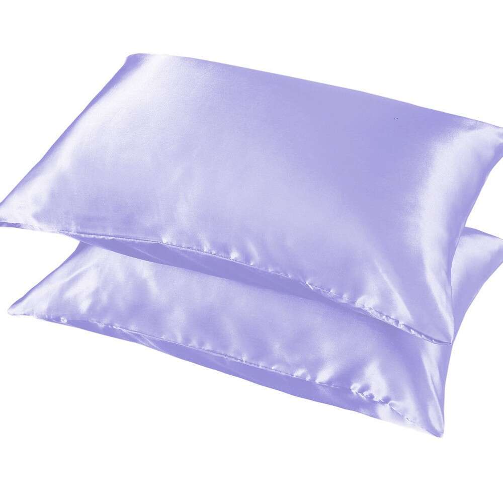 Satin faux silk pillowcase, smooth, lightweight, and non-pilling