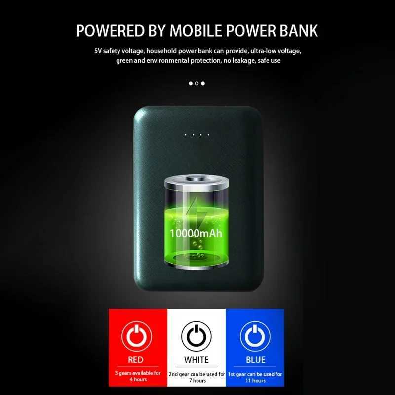 5 Ares Smart Electric Heating Vest for Men Women USB Charging Heating Vest Camping Traveling Winter Body Warm Clothes W251029