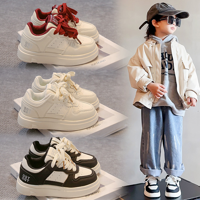Children's sports shoes designer shoes new men's and women's shoes lightweight sports shoes fashionable shoes parent-child white shoes