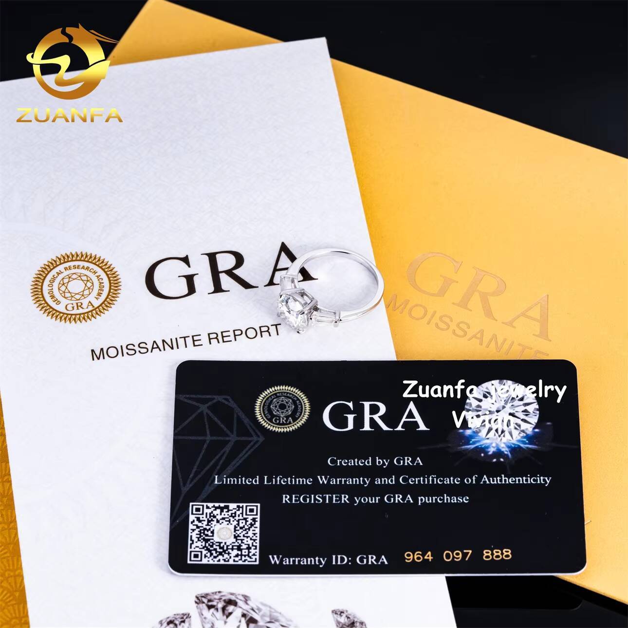 Fine Jewelry Buss Down VVS Moissanite VVS Moissanite Diamond Women Moissanite Luxury Sterling Silver 925 Wedding Rings