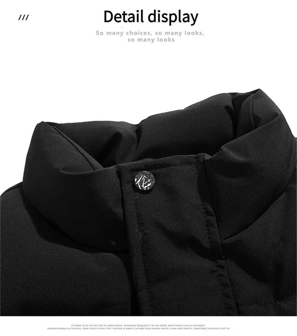 Autumn Winter Thick Vest for Young and Middleaged Men Largesized 6XL Cotton Waistcoat Casual Sports Sleeveless Jacket Vests W251029