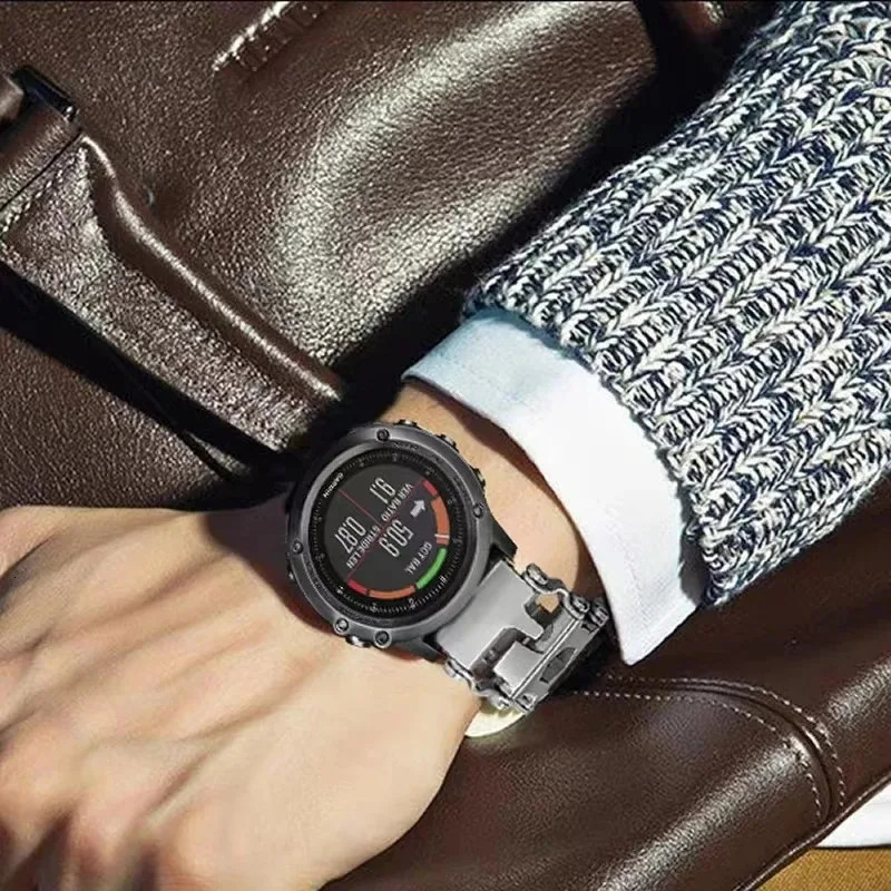 Multifunctional Bracelet Stainless Steel Mens Outdoor Tool Bracelet 29 in 1 Bracelet European and American Couple Watch Strap 251028