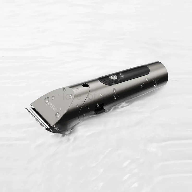 RIWA Electric Hair Clipper Washable Rechargeable Variable Speed Professional Barber Trimmer With Carbon Steel Cutter Head Z251029