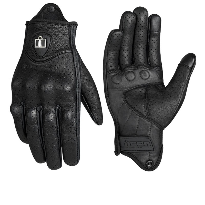 Summer Motorcycle Breathable Gloves Men Women Moto Leather Carbon Cycling Winter Motorbike Motorcross Motor Full Finger 251013