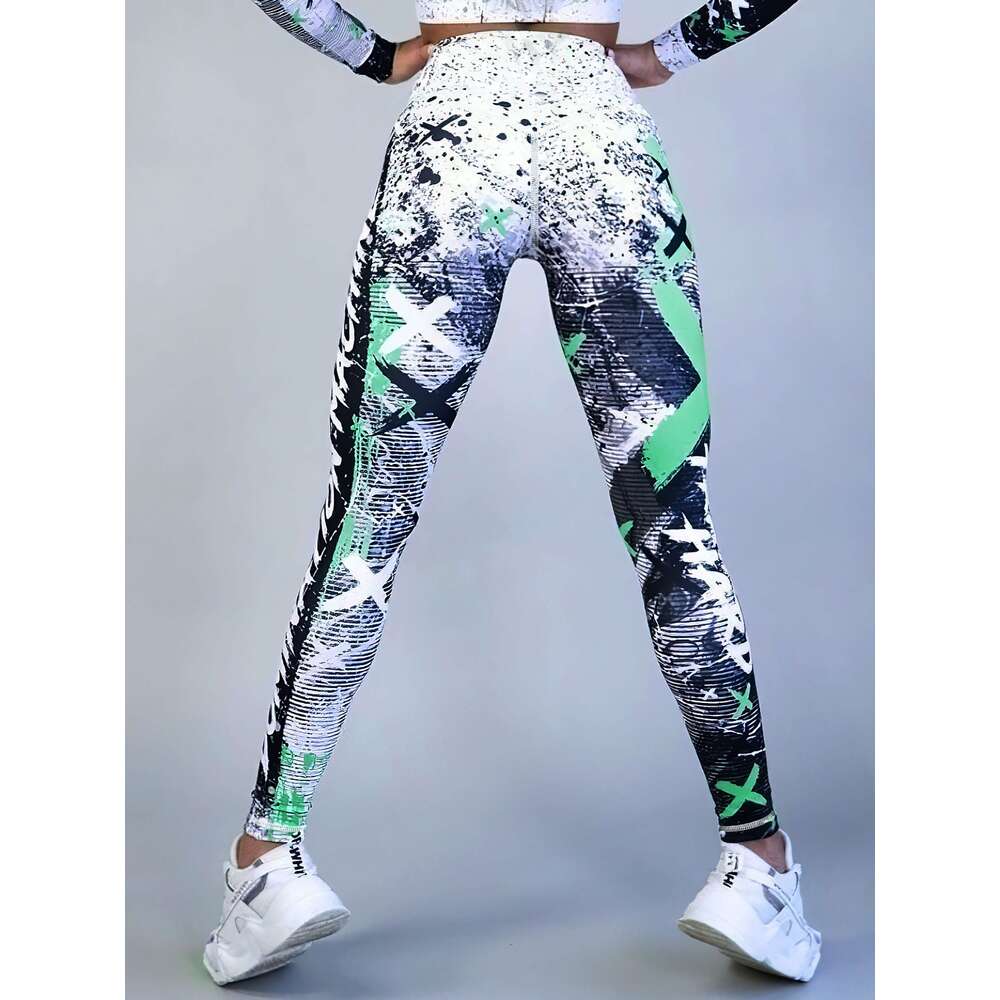 3Pcs Women's Yoga Leggings With High Waistband, Moisture-Wicking, Stretchy, Perfect For Outdoor Activities And Fiess