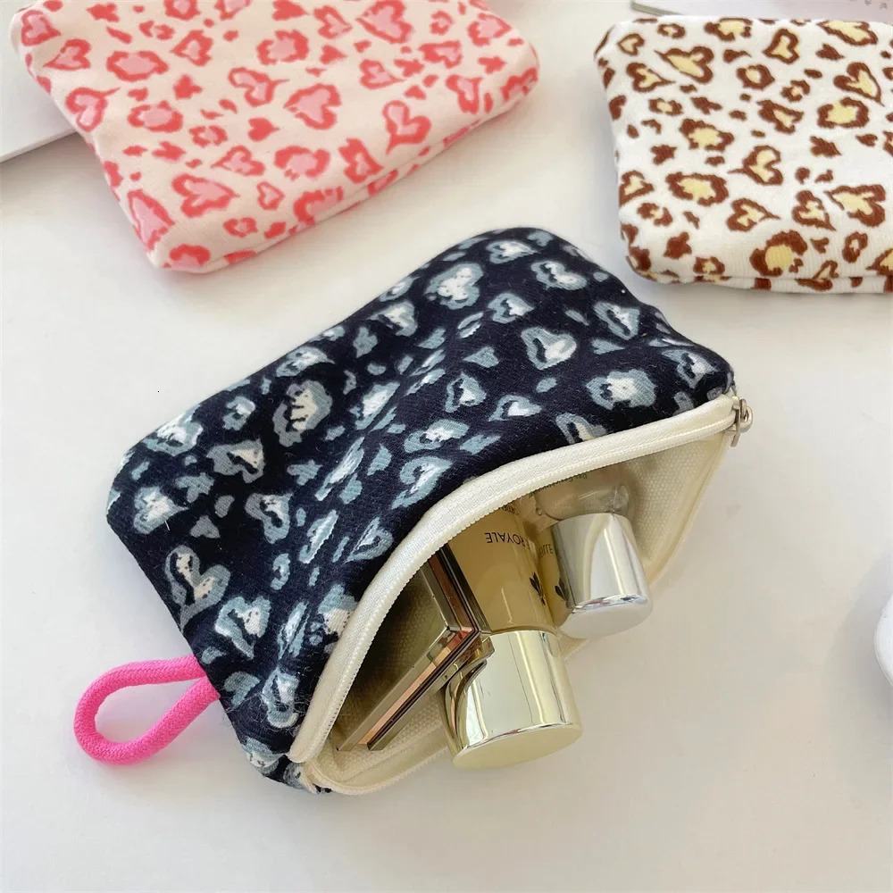 Ins Printed Coin Purse Headphone Lipstick Bag Zipper Coin Pouch Drivers License Holder Card Holder Cute Purse Cute Wallet 251029