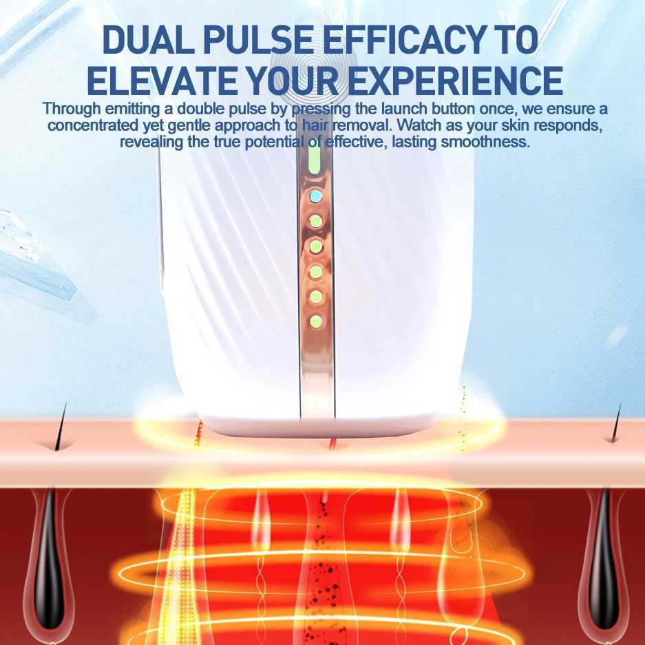 Vancostar Fast Flash Laser Hair Remover for Ladies 2 in 1 999999 Flash lPL Epilator for Women Rejuvenation Trimmer Free Shipping J251117