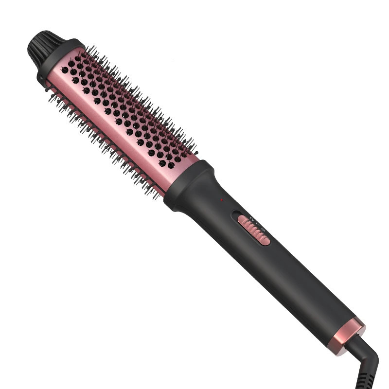 LISAPRO Curling lron Brush 2 in 1 Electric Hair Comb Negative lon Hair Dryer Styling Appliances Portable Professional Hair Strai 251029