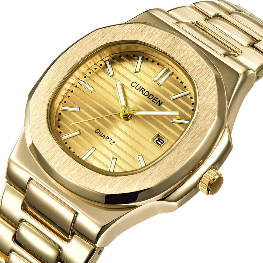 New Brand Fashion Calendar Quartz Business Men's Watch
