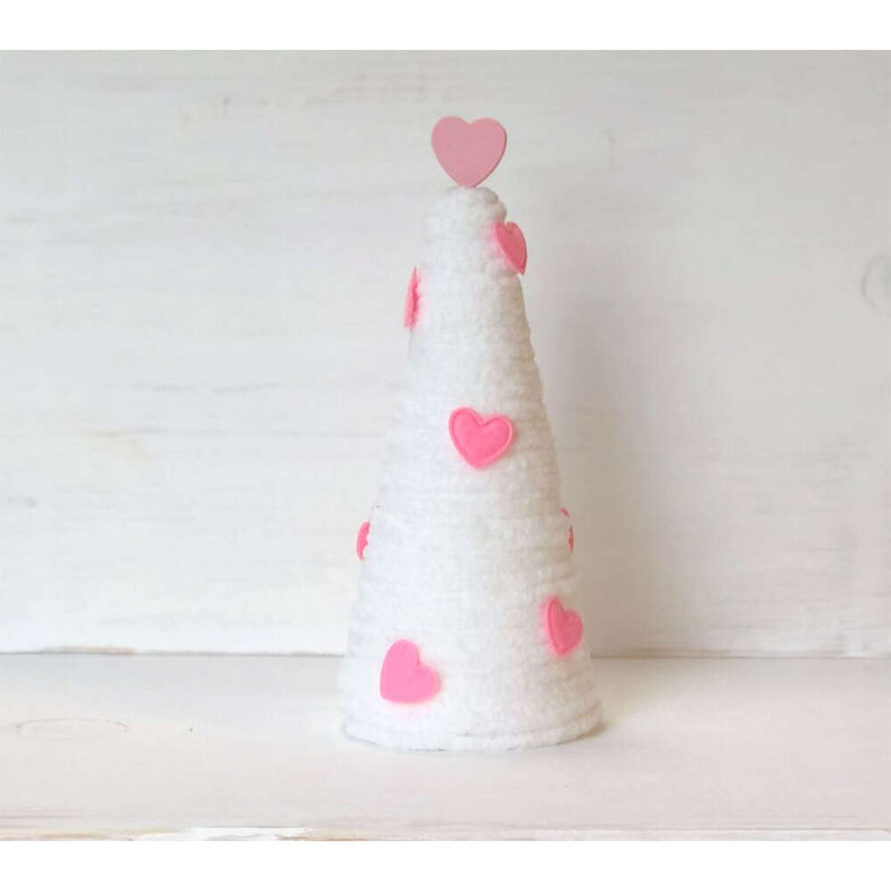 Valentine's Day Heart Christmas Tree Table Stand Proposal Party Scene Decoration Arrangement Tray Ornament