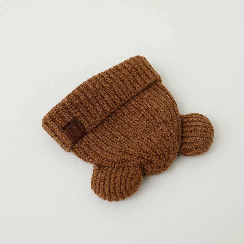 Baby Knit Hat Autumn Winter Newborn Cap for Boys Girls Adorable Stylish Knitted Beanie Kids Hat251028