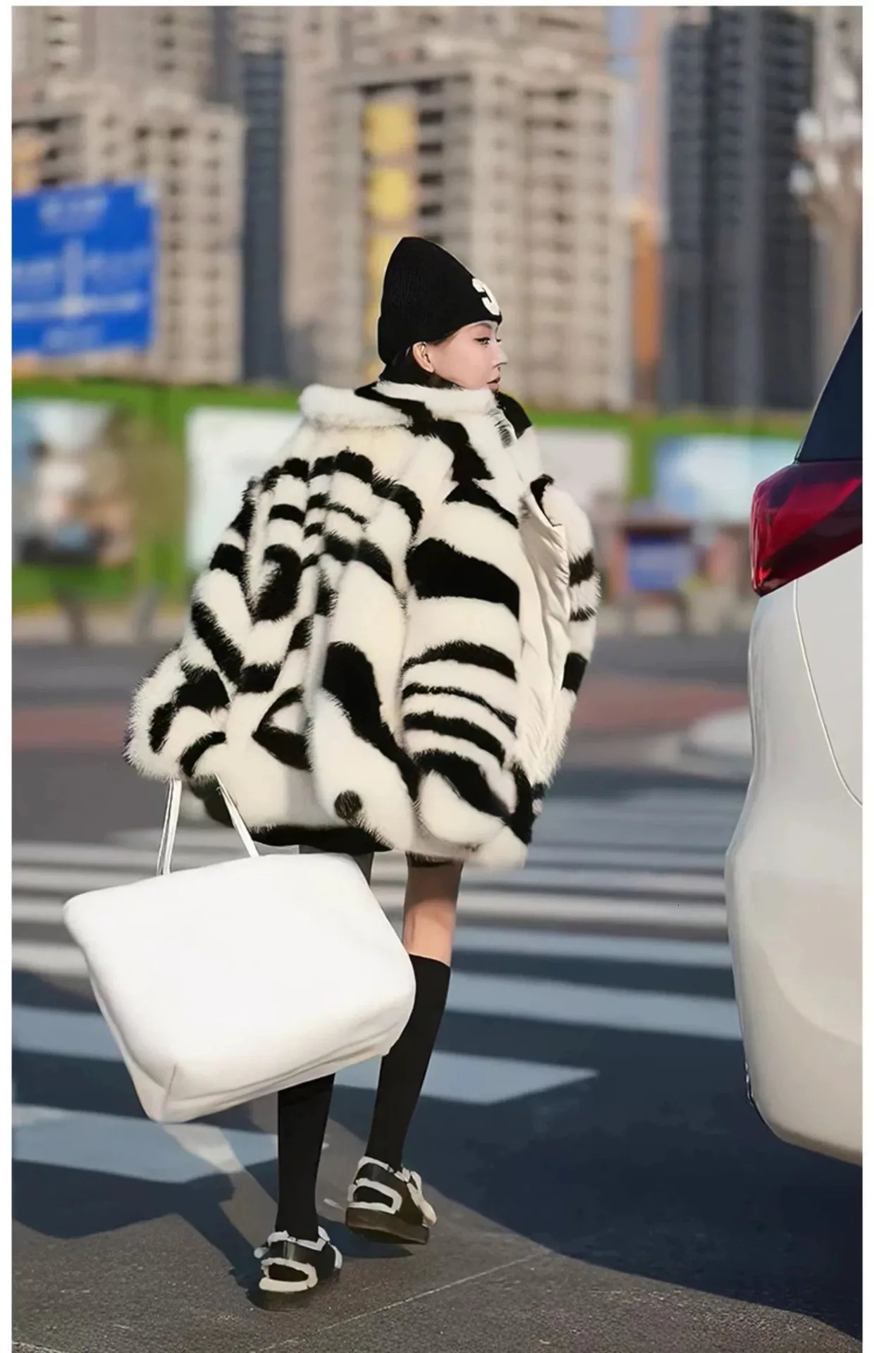 Jacket Women Faux Fur Coats Jackets Turn Down Collar Coat Casual Thick Warm Y2k Streetwear Outerwear Autumn Winter 251028