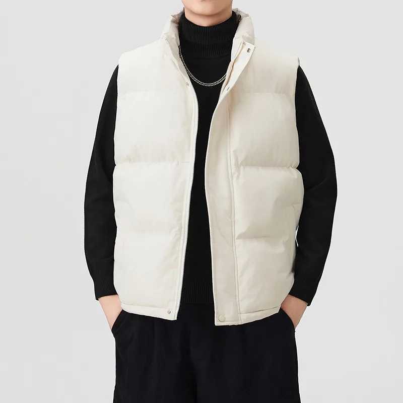 Winter New Style Super Popular Ins Casual Mens Fashion Trendy Versatile HighqualitySoftComfortable Cool Vest Warm Vest Jacket W251029