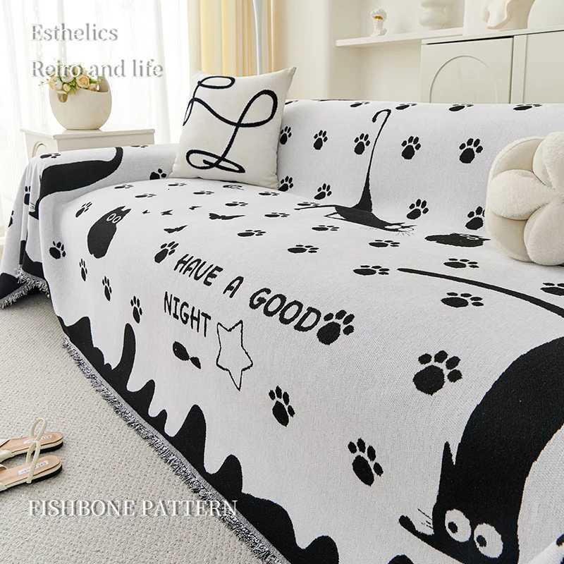 L Shape Sofa Cover Double Sided Reversible Chenille Stretch Sofa Slipcover 234 Seater Couches Home Decor C251028