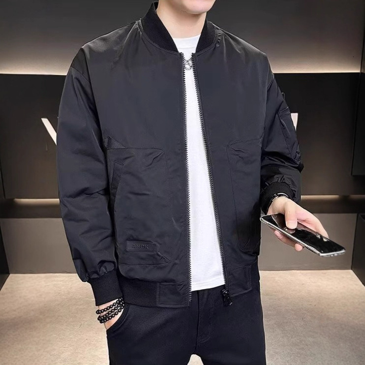 Men's Baseball Jacket Spring Autumn 2025 New High-end Trendy Brand Workwear Designer Jacket Top Men's Fashionable Jacket