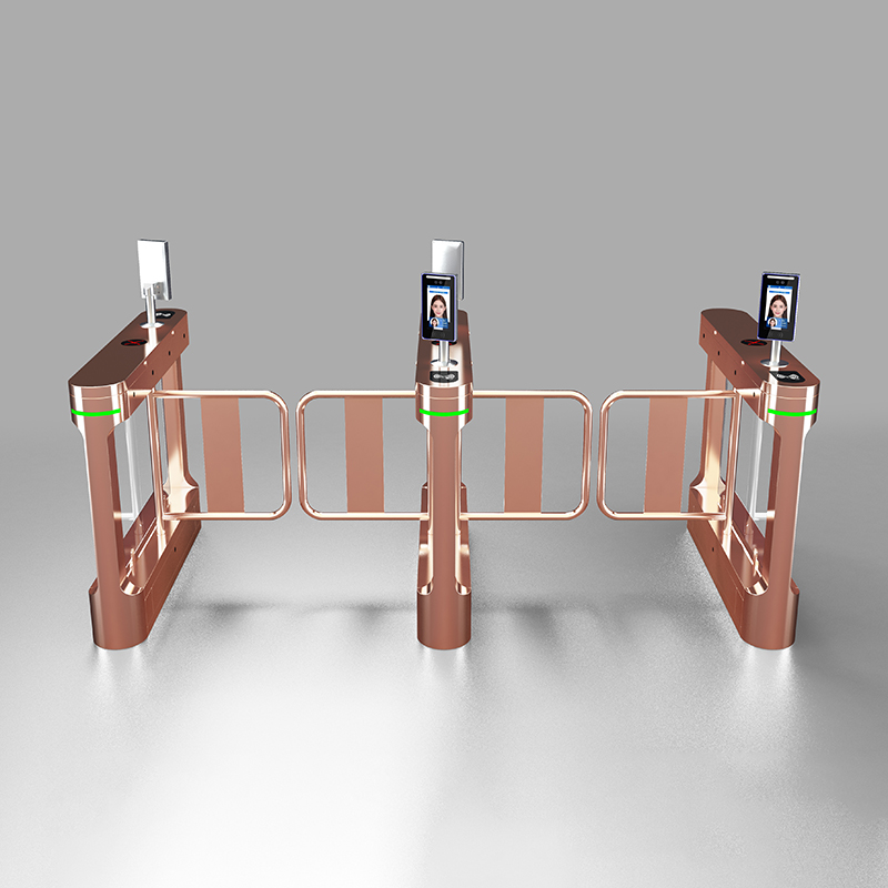 Anti-Collision Slim Waist Swing Turnstile - Face Recognition Access Control, High-Speed Pedestrian Passage Gate-NO14