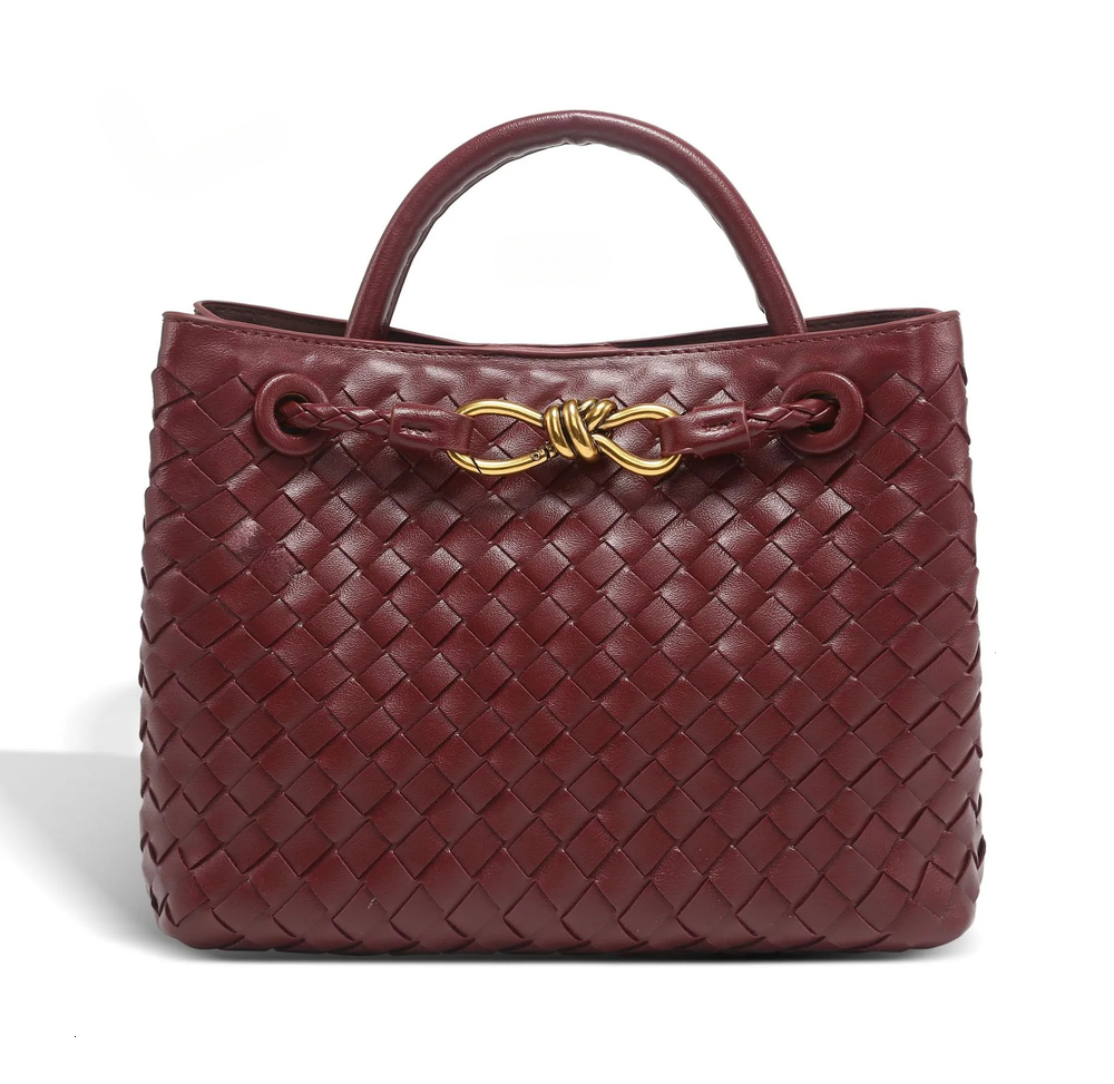 10A Retro Mirror Quality Designer uede handbag ac Luxe houlder Bag intrecciato large Crobody oft heepkin nappa weaving drawtring Work 809