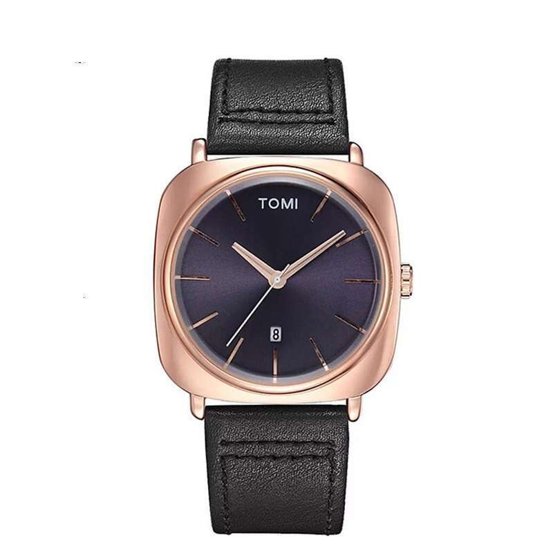 Square Calendar Business Men Non-Mechanical Fashion Version Student Watch