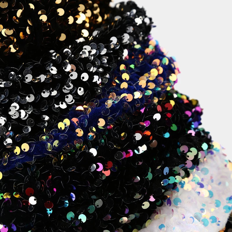 Ladies Sequin Vintage Beret Fashion Women French Round Caps Europe America Elegant Octagonal Cap Personality Painter Hat 251029