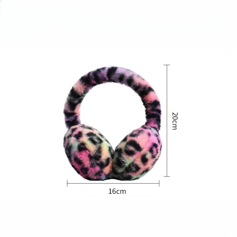 Fashion Winter Ear Muffs for Women Girls Faux Fur Cute Earmuffs Fluffy Ear Warmers Foldable Ear Covers Outdoor Cycling Ski 251029