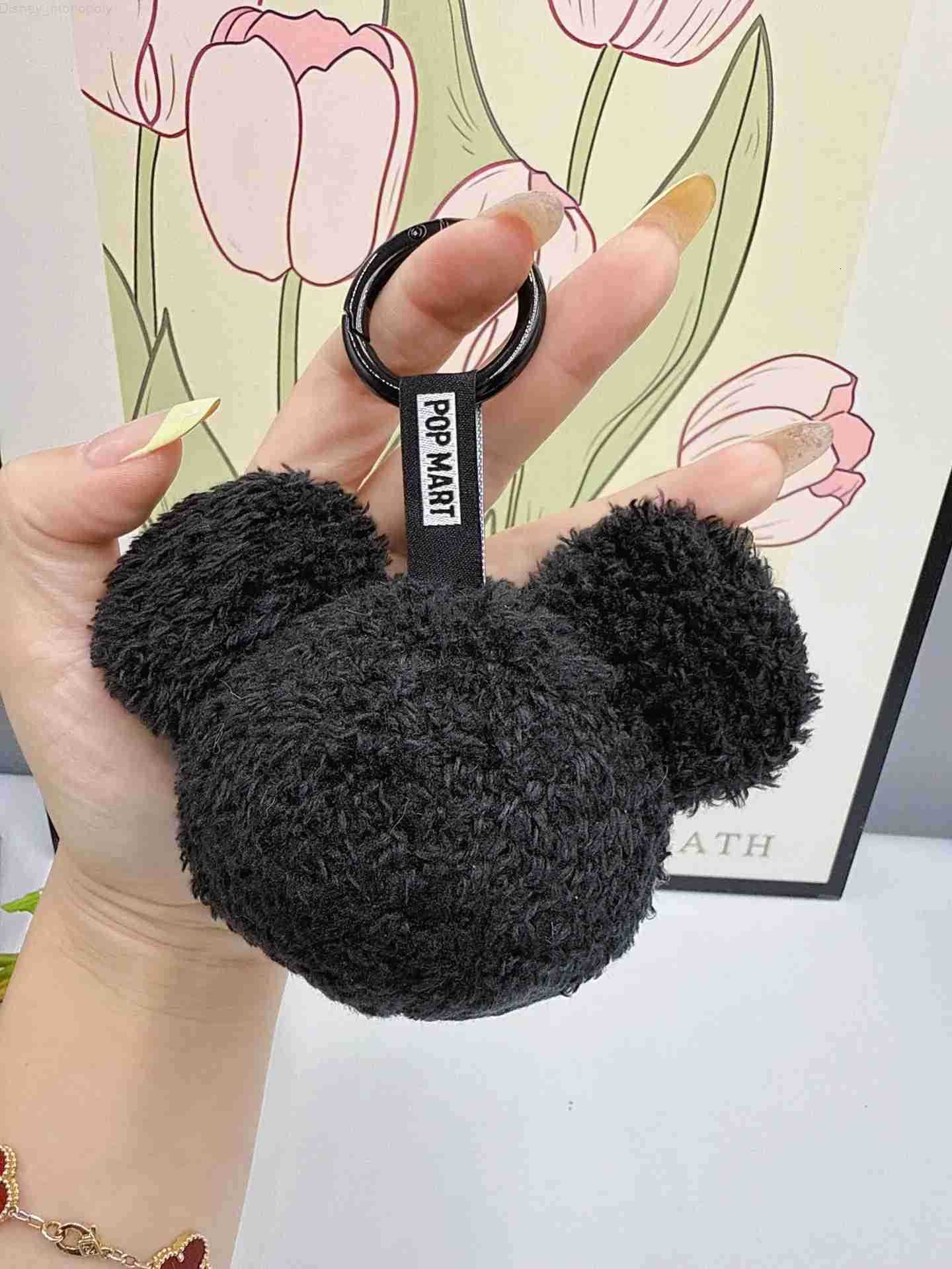 Disney Pendant Key Chain Mickey Mouse Blind Box Mickey Minnie Vinyl Doll Mickey Family Series Plush Pendant Gift H251029