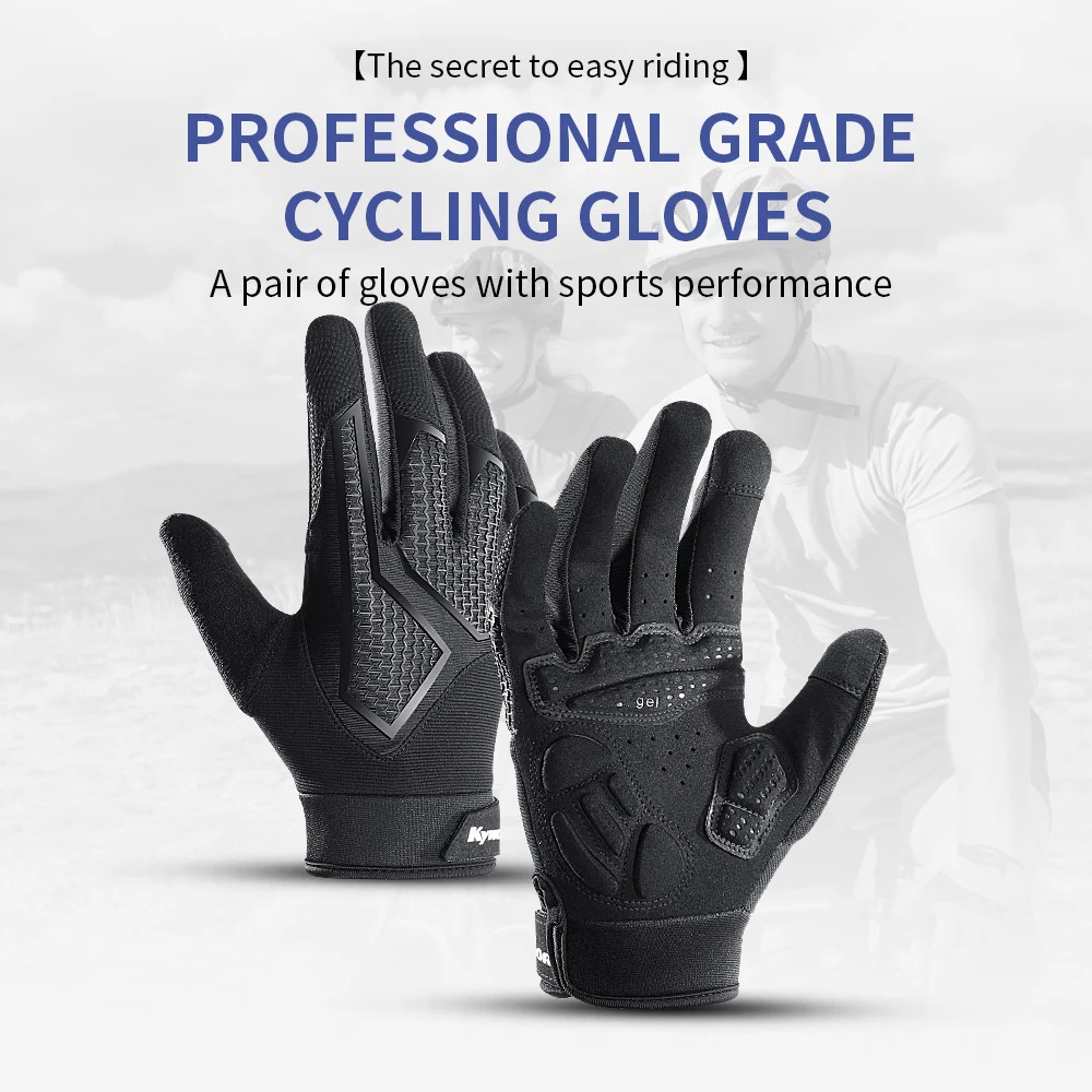 Long Finger NonSlip ShockAbsorbing Cycling Gloves Spring And Summer MenS Breathable Sunscreen Touch Screen Riding 251013