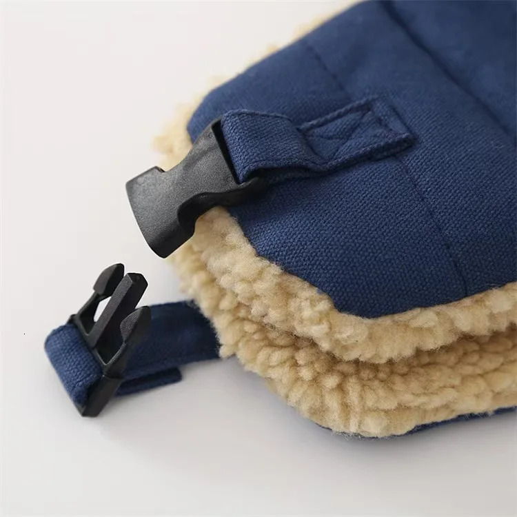 Unisex Winter Hats with Ear Flaps Cotton Trapper Hat Windproof Ski Cap Buckle Closure Ushanka Outdoor 251029